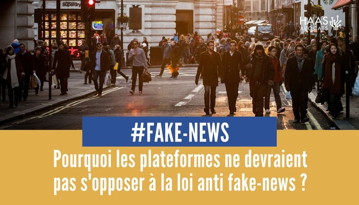 Fake news et lutte des platefromes