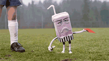 gif carton jaune