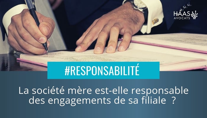 Lettre d intention et responsabilite de la societe mere