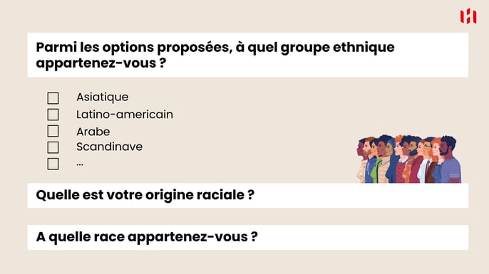 Parmi les options proposées, à quel groupe ethnique appartenez-vous 