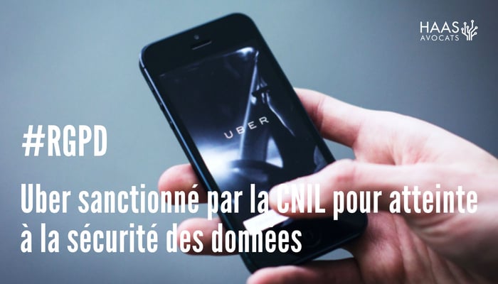 Uber sanctionne par la CNIL