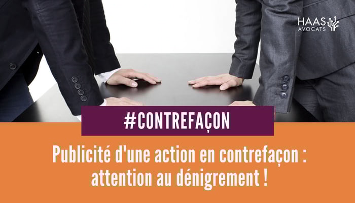 contrefacon et denigrement