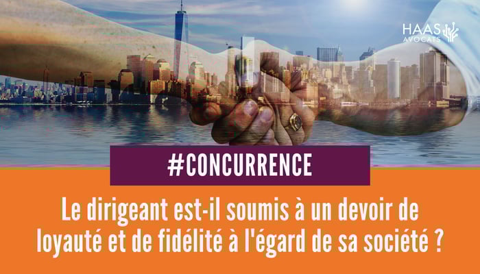 non concurrence dirigeant société