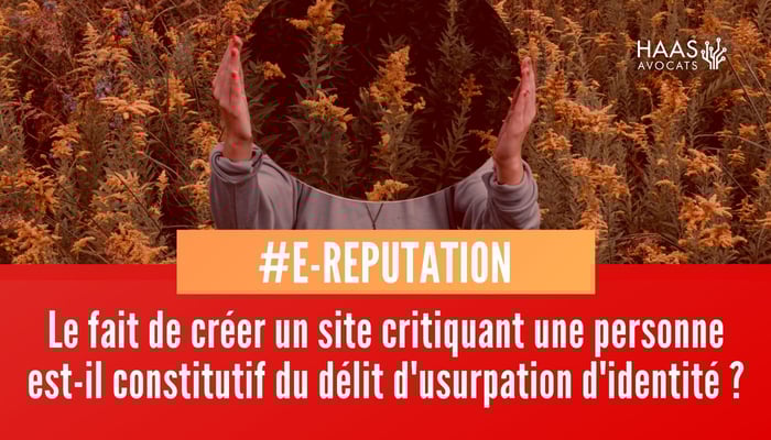 usurpation identite